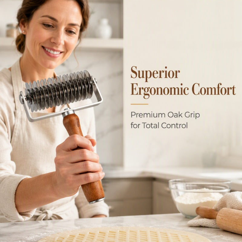 🥧 Lattice Pie Crust Cutter – Perfect Pie Crusts Made Easy