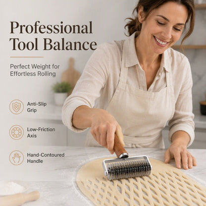 🥧 Lattice Pie Crust Cutter – Perfect Pie Crusts Made Easy