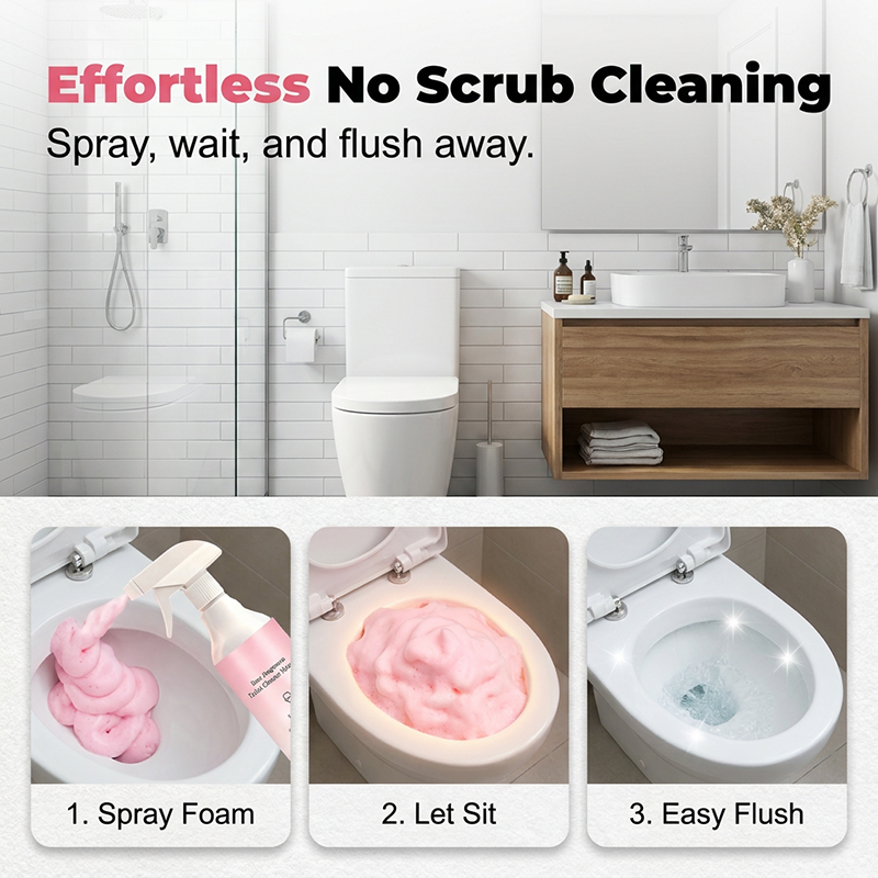 💕Buy 1 Get 1 Free🎁✨Bathroom Tile Cleaning Mousse Foaming Cleaner Mousse
