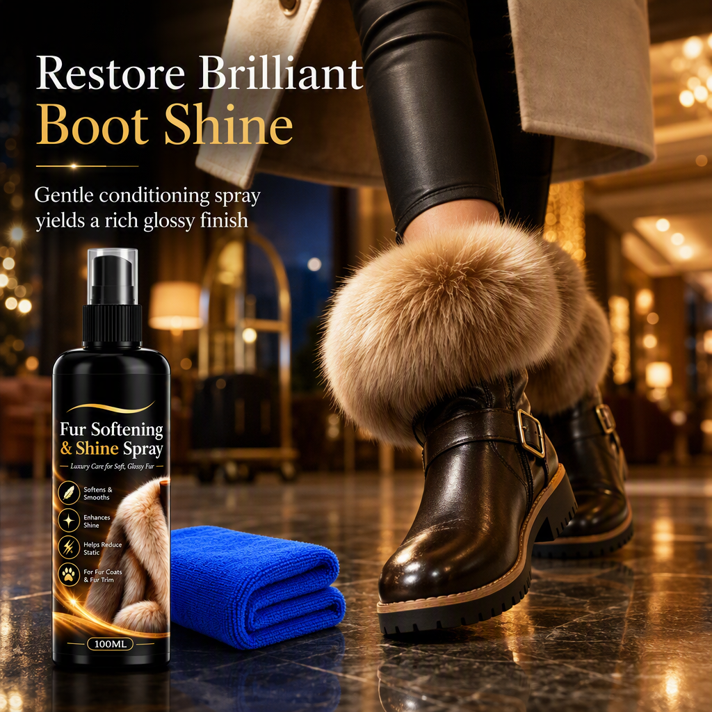 💕Buy 2 Get 1 Free🎁✨Anti-Static Fur Boot Care Spray 100ml
