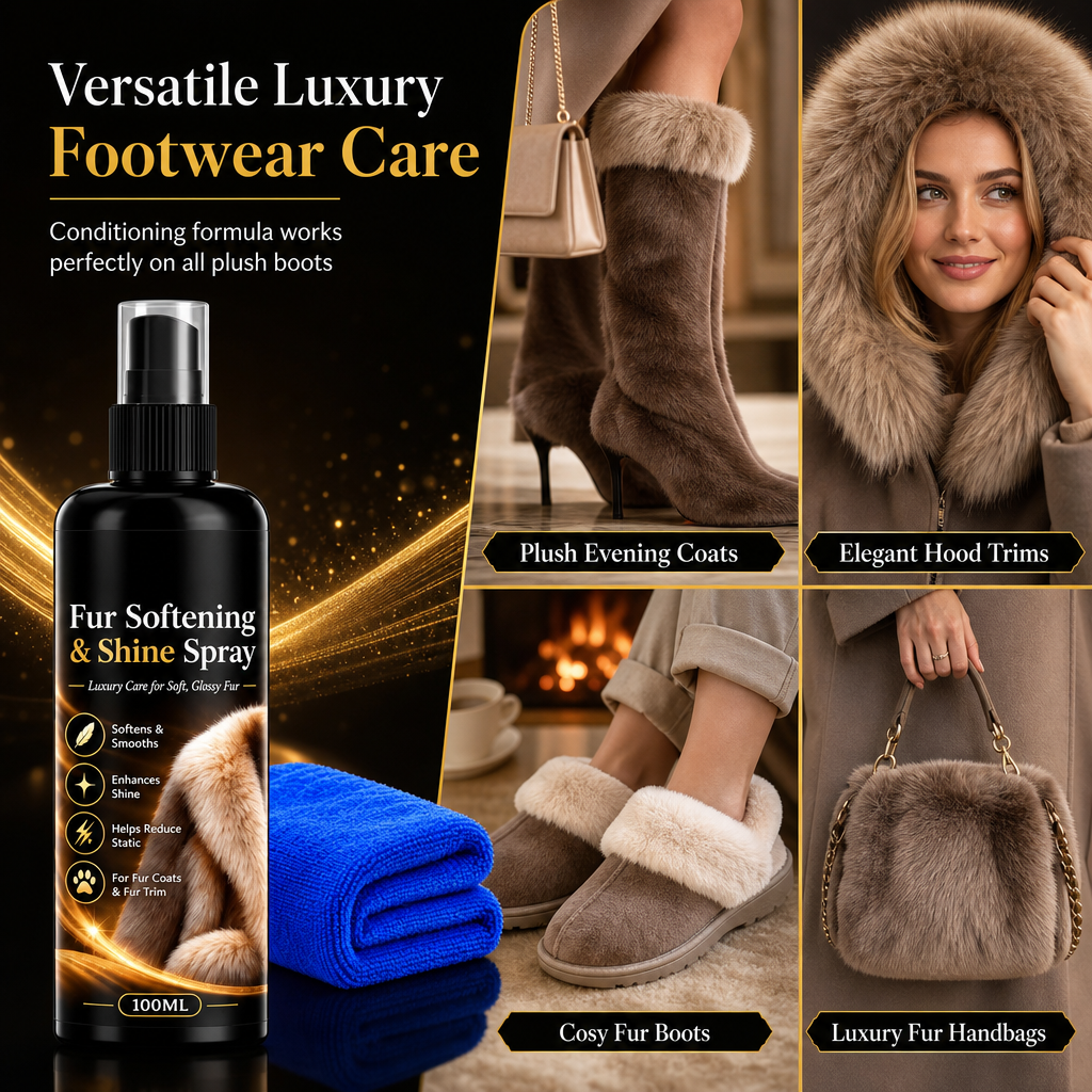 💕Buy 2 Get 1 Free🎁✨Anti-Static Fur Boot Care Spray 100ml