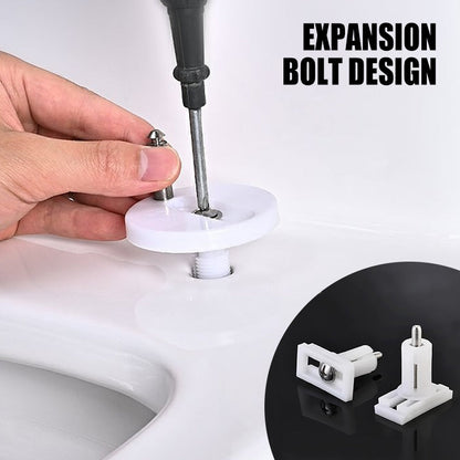🚽 Universal Toilet Seat Mounting Kit – Secure & Easy Installation