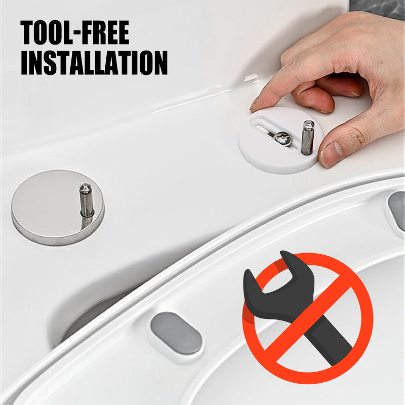 🚽 Universal Toilet Seat Mounting Kit – Secure & Easy Installation