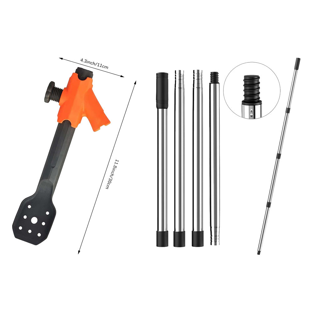 🧹 50% OFF NOW! Multifunctional Gutter Cleaning Tool – Reach Hard-to-Access Areas, Clean Gutters & Adjustable Angle – Perfect for High Surfaces and Tight Spaces ✨