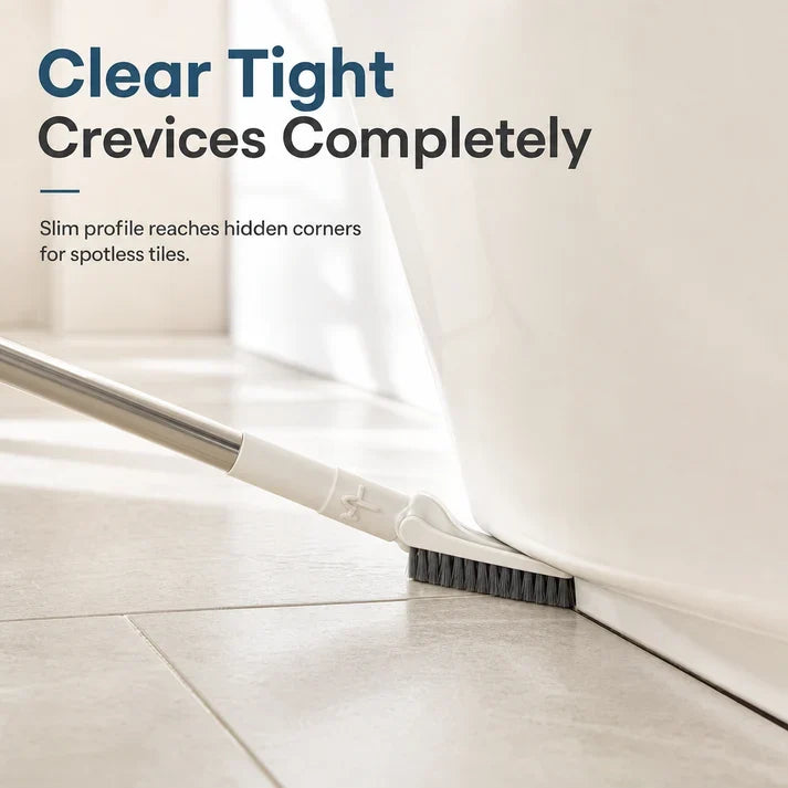 💥Buy 1 Get 1 Free🧼Adjustable Length Stainless Steel Telescopic Long Handle Crevice Cleaning Brush