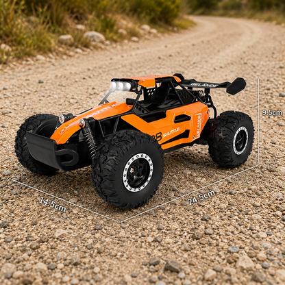 🏎️ 50% OFF NOW! High-Speed RC Off-Road Car – 4WD, Shock-Absorbing Suspension & LED Lights ✨