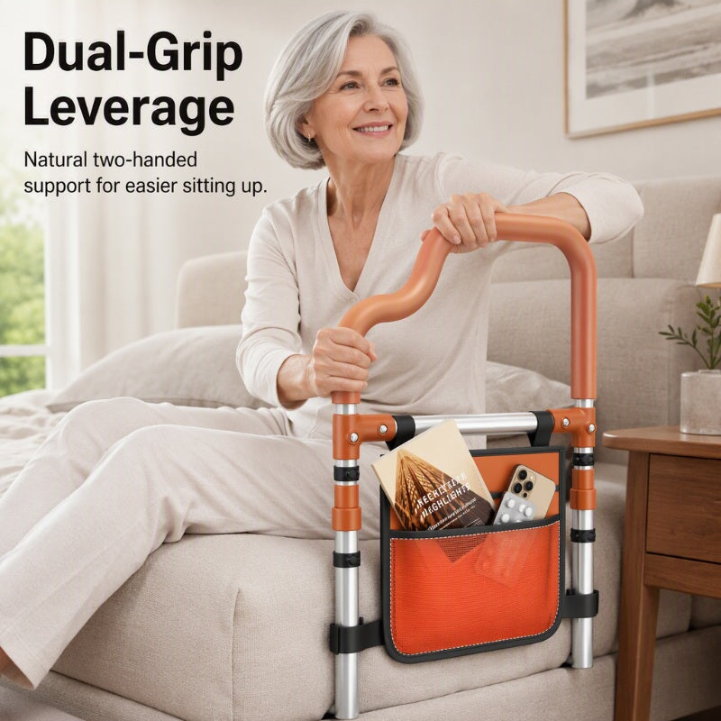 🥳HOT SALE🥳💞50K+ SOLD! Bed Assist Rail – From €69.99! Carbon steel, dual-grip & 6-level height. Safe bedside – grab yours! ✅