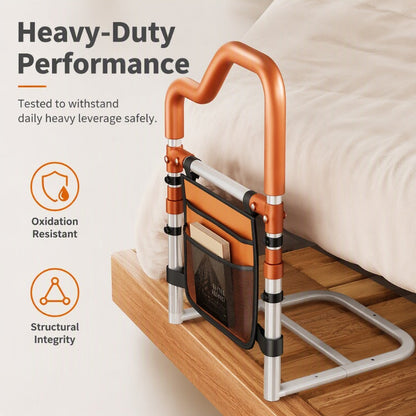 🥳HOT SALE🥳💞50K+ SOLD! Bed Assist Rail – From €69.99! Carbon steel, dual-grip & 6-level height. Safe bedside – grab yours! ✅