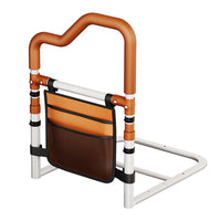 Terracotta Orange and Metallic Silver