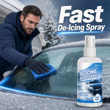 Fast Acting De-Icing Spray for Cars