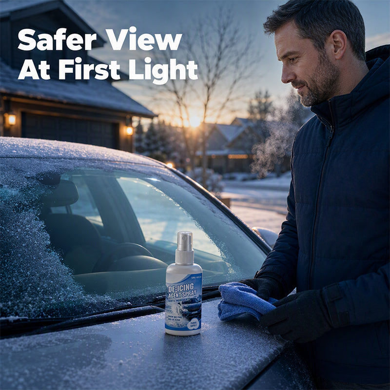 Fast Acting De-Icing Spray for Cars