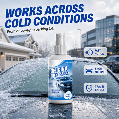 Fast Acting De-Icing Spray for Cars