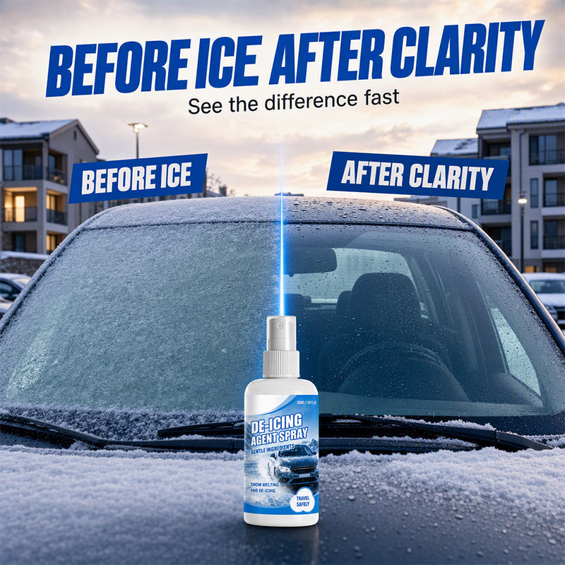 Fast Acting De-Icing Spray for Cars