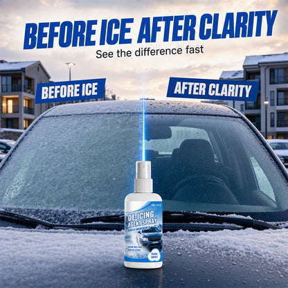 Fast Acting De-Icing Spray for Cars