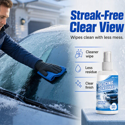 Fast Acting De-Icing Spray for Cars