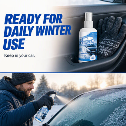 Fast Acting De-Icing Spray for Cars