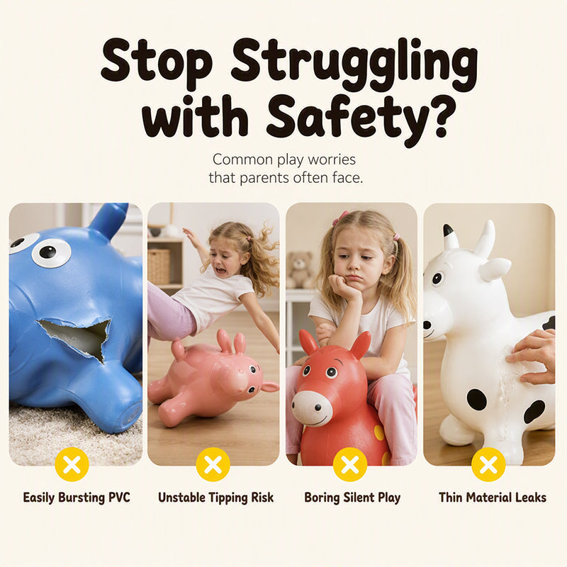 🧸 Kids Giraffe Hopper – Fun Bouncing Toy for Balance & Active Play