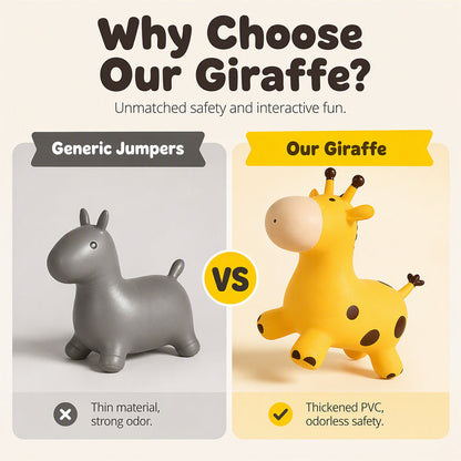 🧸 Kids Giraffe Hopper – Fun Bouncing Toy for Balance & Active Play