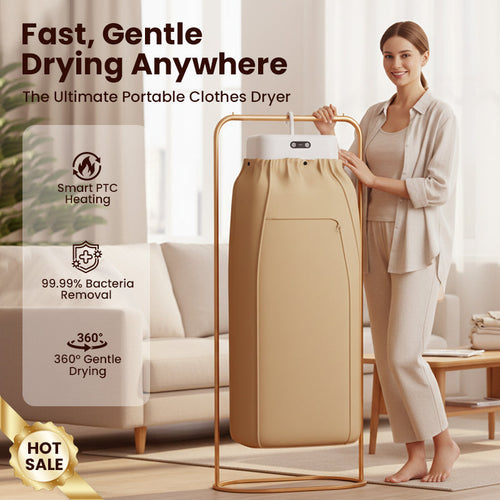 ❄️Winter Clothes Drying Helper For Fast Drying  Portable 600W PTC Clothes Dryer