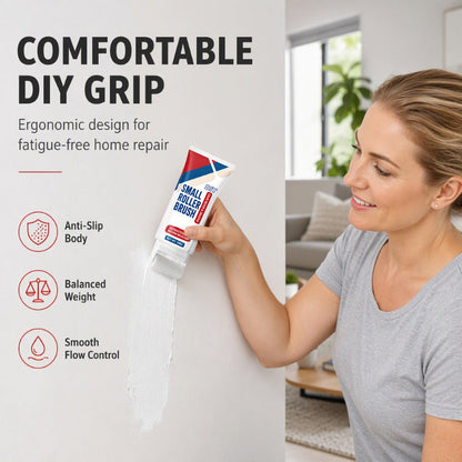 ⏳🧱Last Day Sale 50% OFF💥🔥BUY 1 GET 1 FREE🏆✨Waterproof Wall Repair Paste with Integrated Small Roller Brush