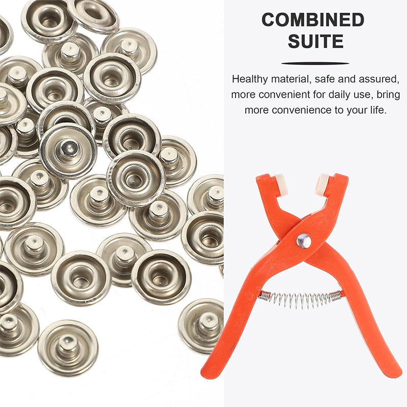 🧷 50% OFF✨ Sew-Free Snap Fastener Plier Kit — No Needle, No Thread