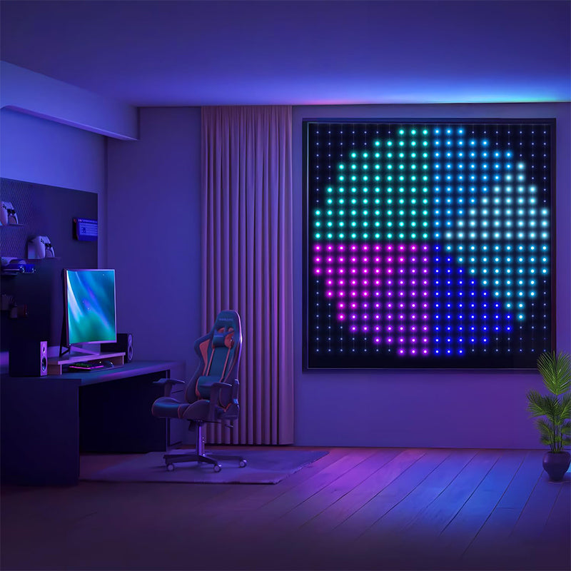 💡 50% RABATT JETZT! Wasserdichte LED-Vorhang-Lichterkette – App-Steuerung, Musik-Synchro & individuelle Lichtkunst – Perfekt für Partys, Garten & jeden Raum ✨