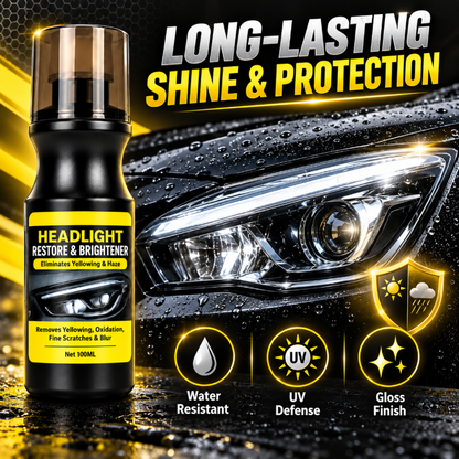 ✨Early Black Friday｜BOGO FREE ✨Car Headlight Restoration and Shine Enhancement Liquid
