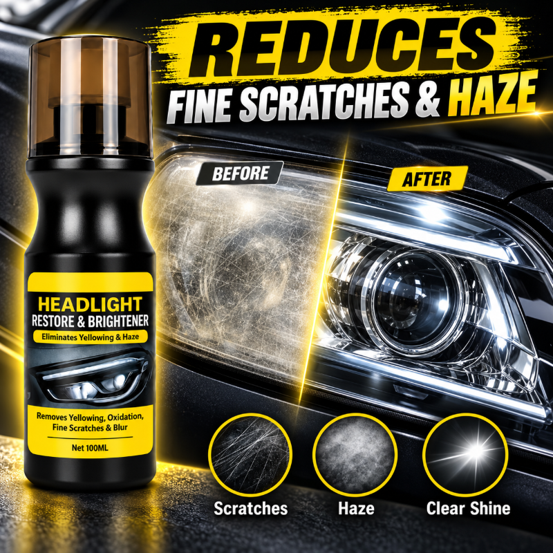 ✨Early Black Friday｜BOGO FREE ✨Car Headlight Restoration and Shine Enhancement Liquid