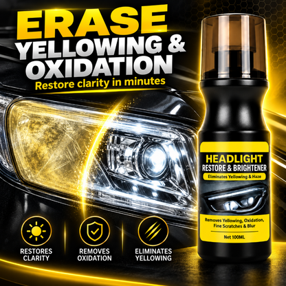 ✨Early Black Friday｜BOGO FREE ✨Car Headlight Restoration and Shine Enhancement Liquid