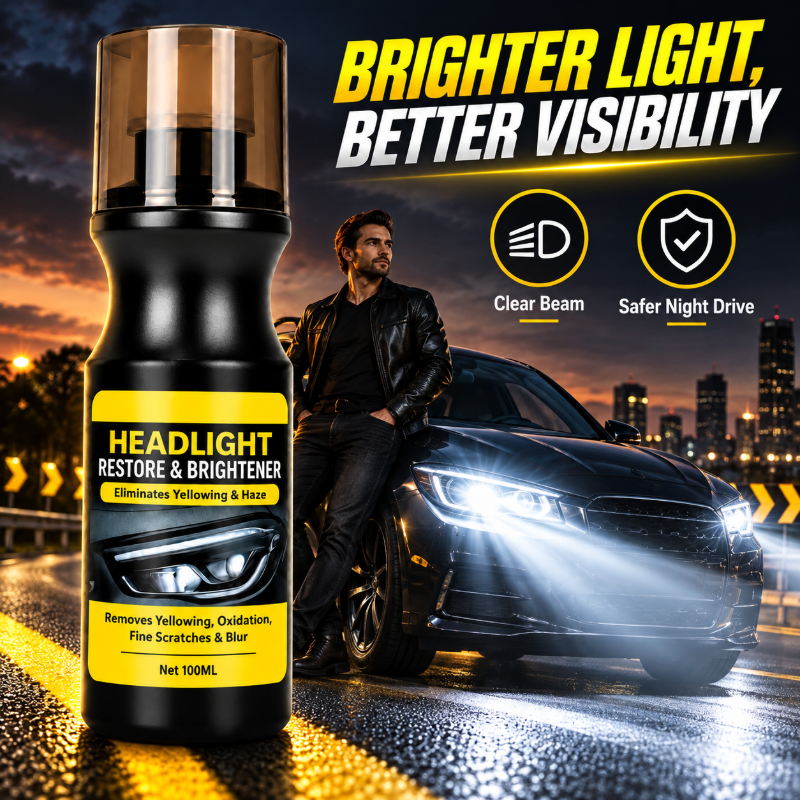 ✨Early Black Friday｜BOGO FREE ✨Car Headlight Restoration and Shine Enhancement Liquid