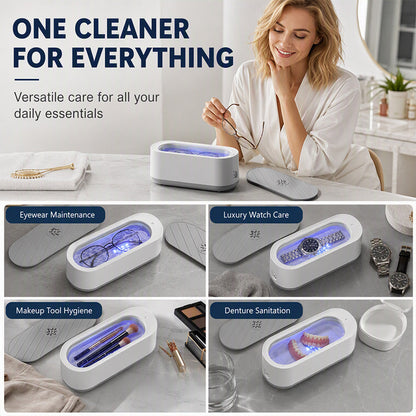 💦 50% off for the first 50 orders! 🦷 Multifunctional rechargeable ultrasonic cleaner