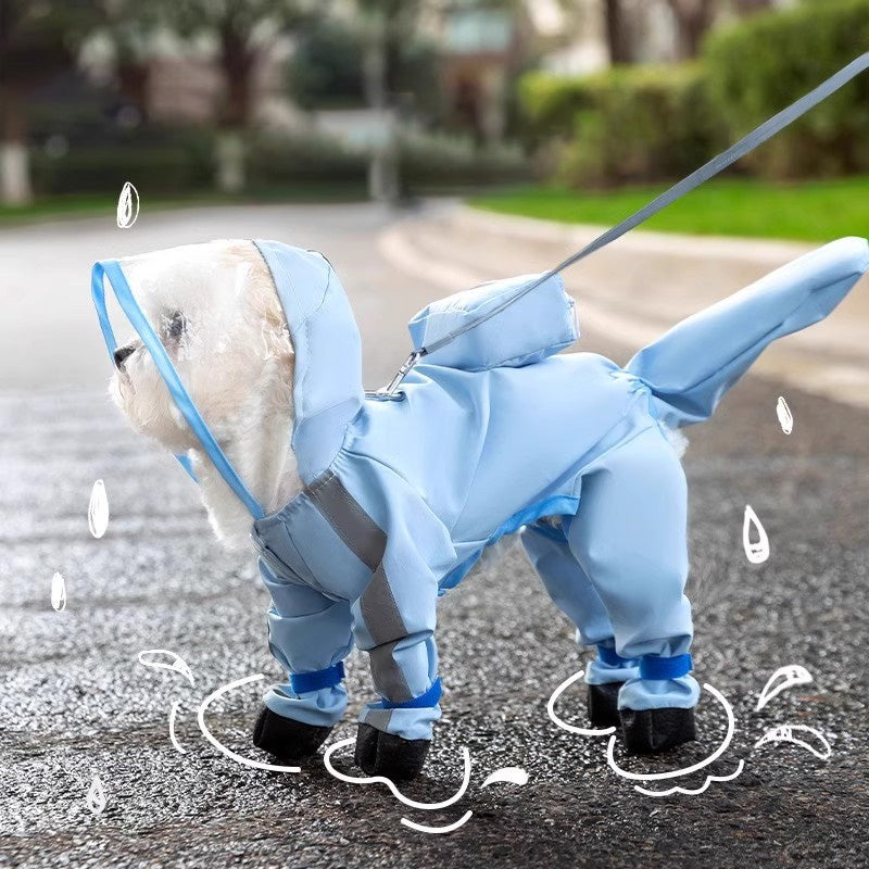 🔥LIMITED-TIME 50% OFF! ⏰Full-Coverage Pet Raincoat – Waterproof & Easy to Wear🌧️