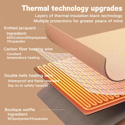 ❄️ Stay Warm All Winter — Portable Electric Heated Blanket Shawl