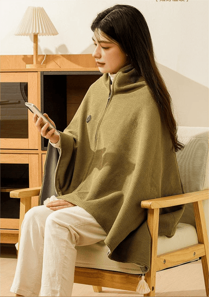 ❄️ Stay Warm All Winter — Portable Electric Heated Blanket Shawl