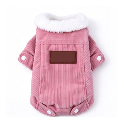 🐶🐱 Half-price offer for the first 50 customers 🐾 Warm Sherpa-Lined Pet Vest — Thickened, fleece-lined autumn/winter apparel for cats and dogs.