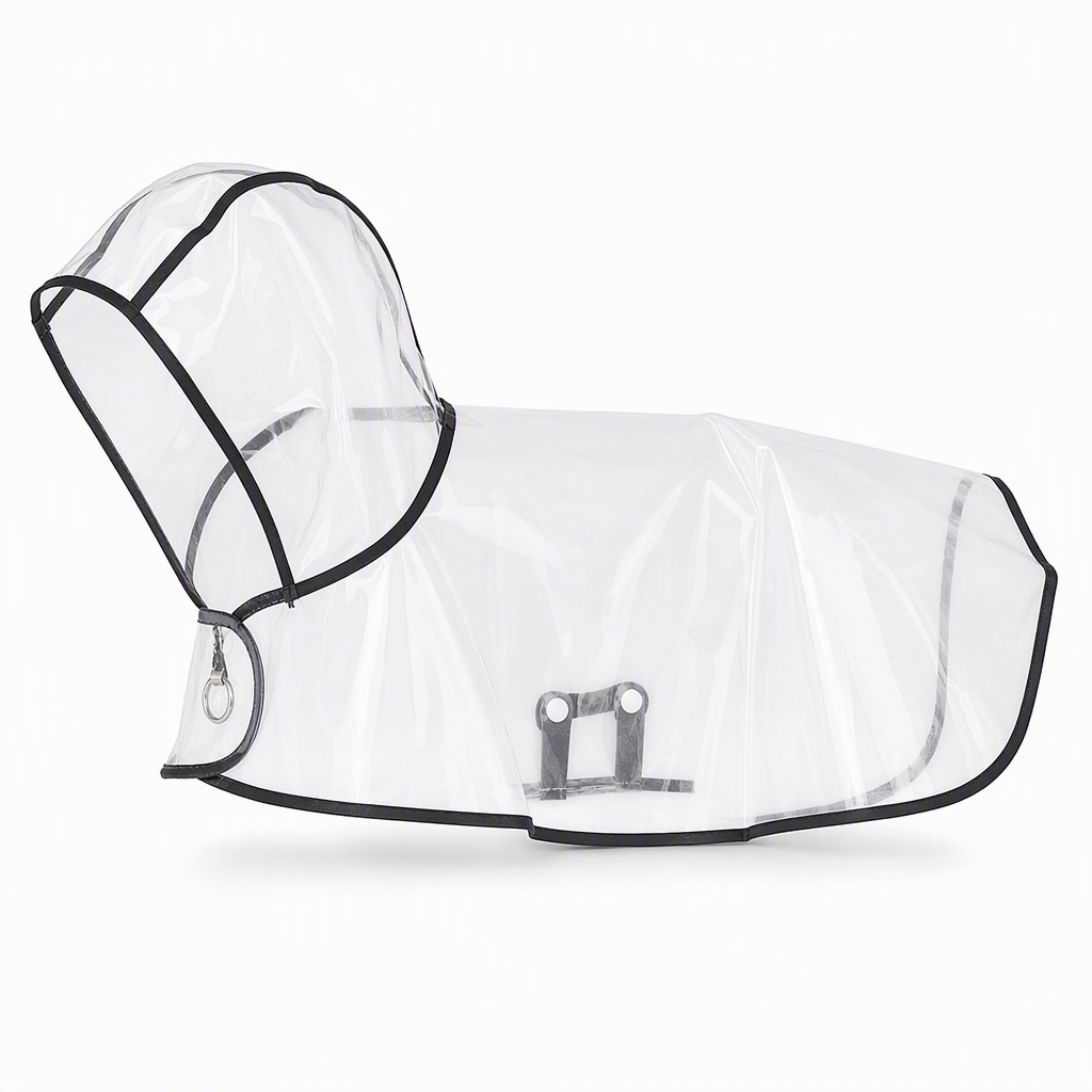 🐕New Arrivals 50% OFF📢 Transparent Waterproof Dog Raincoat – Keep Your Pup Dry & Visible on Rainy Walks 🌧️