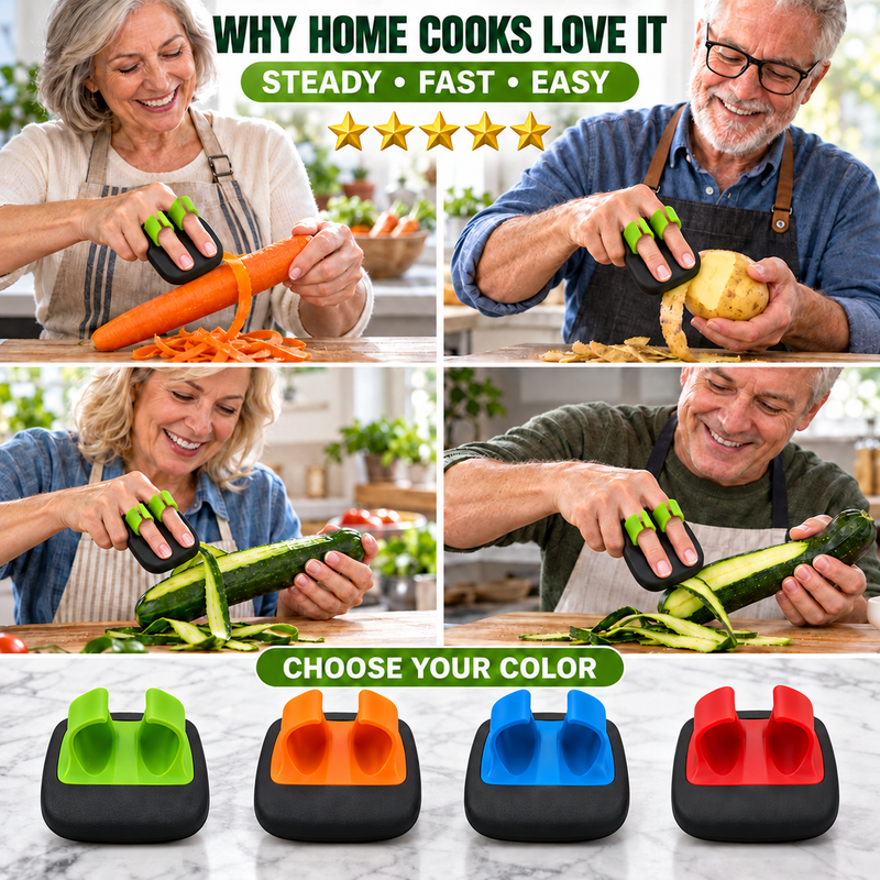 🥕🥔 Buy 1 Get 1 Free 🔪 Two-Finger Vegetable Peeler