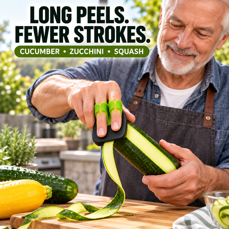 🥕🥔 Buy 1 Get 1 Free 🔪 Two-Finger Vegetable Peeler