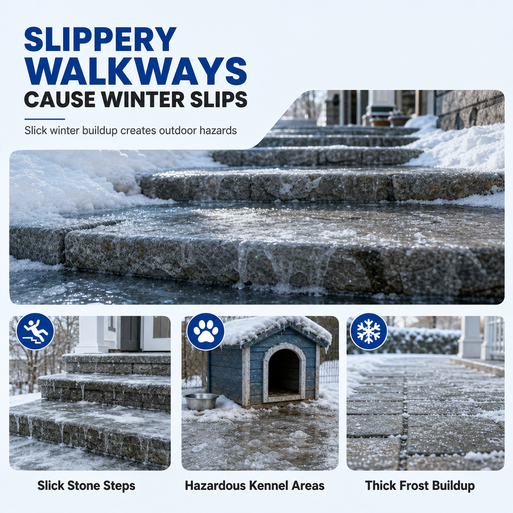 🥳2026 HOT SALE🥳💞50K+ SOLD! ❄️🐾Buy 1 Get 1 Free! Outdoor De-Icing & Snow Melting Spray – pet-safe, dissolves frost on contact. Clear steps, walkways & patios fast! 🛡️✅