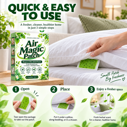 🌿 Buy 1 Get 1 Free for the first 50 customers! ✨ Mugwort Anti-Mite Patches – 6 patches per pack.