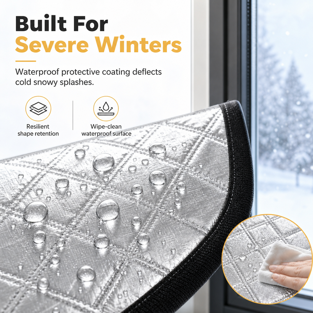 ⏳🔥LIMITED-TIME 50% OFF! ⏰Graphene Thermal Insulated Window Curtain for Winter Windproofing