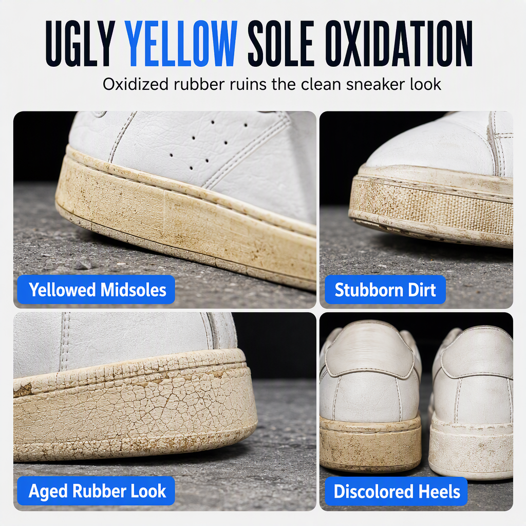 🌀 Buy 1 Get 1 Free (for the first 50 customers) 💧 Sole Whitening Spray – Removes yellowing and oxidation