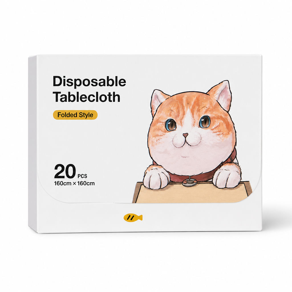 🎉 Buy 1 Get 1 Free for the first 50 orders! 🔥 Disposable Cartoon-Themed Plastic Tablecloths – 20 sheets per box 🍽️