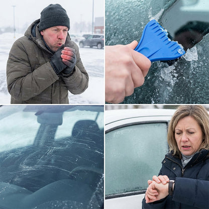 🔥50% OFF NOW! Rechargeable Electric Ice Scraper with LCD Display for Car Windows ❄️🚗