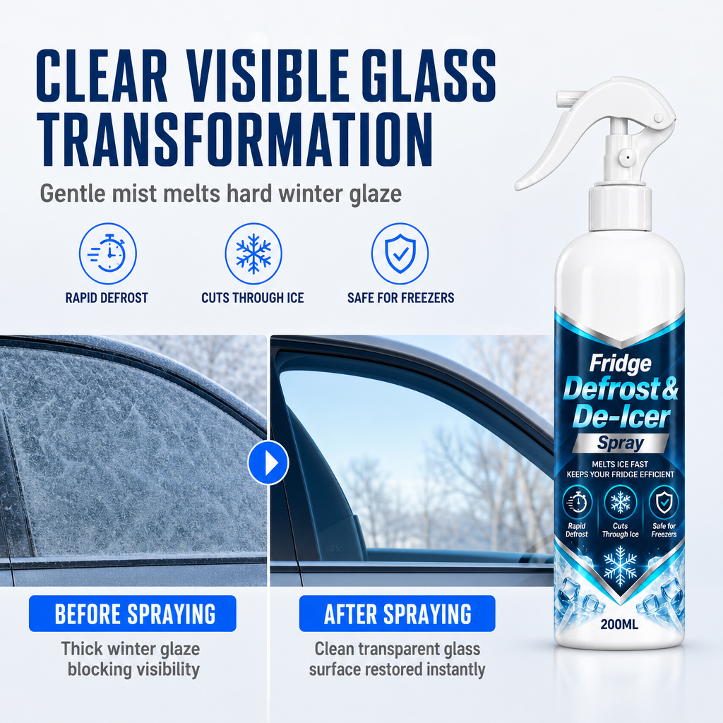 📢 Last Day Sale 50% OFF💥3 Pcs Multi-Purpose Quick Deicing Spray
