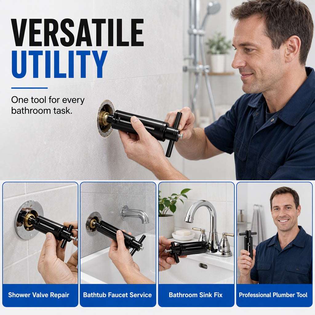 🎃Halloween Deal 50% OFF!🔧Shower Cartridge Puller – Take the Struggle Out of Stuck Cartridges