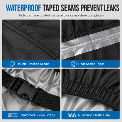 🎃Halloween Deal 50% OFF!🚤Waterproof V-Hull Boat Cover – Outdoor Protection for Storage & Mooring