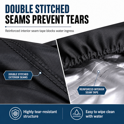 🎃Halloween Deal 50% OFF!🚤Waterproof V-Hull Boat Cover – Outdoor Protection for Storage & Mooring