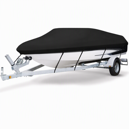 🎃Halloween Deal 50% OFF!🚤Waterproof V-Hull Boat Cover – Outdoor Protection for Storage & Mooring