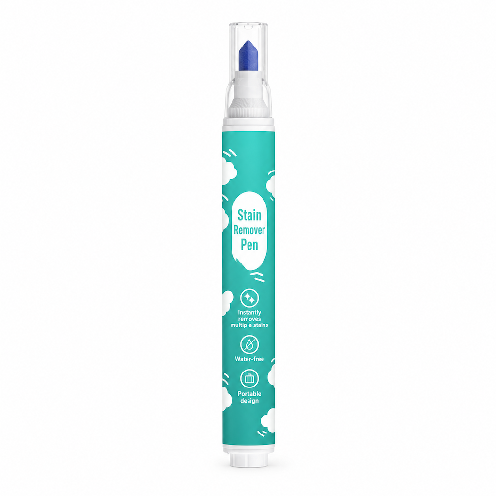 🔥Buy 2 Get 1 Free Factory Direct Sales🔥Portable Waterless Stain Remover Pen for Clothes 15g Instant Oil Stain Cleaning Stick for White Clothing